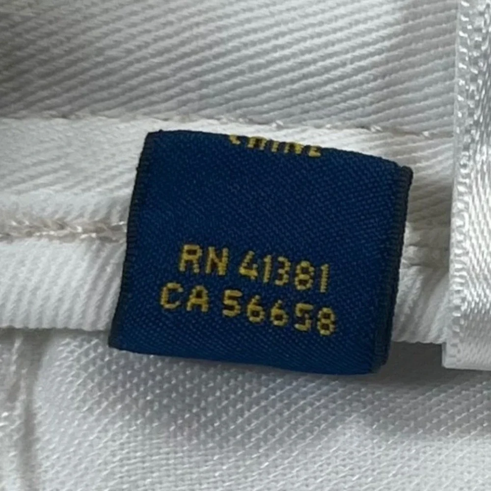Polo Ralph Lauren Shorts Mens 30 White Relaxed‎ Fit Chino Twill Preppy Golf